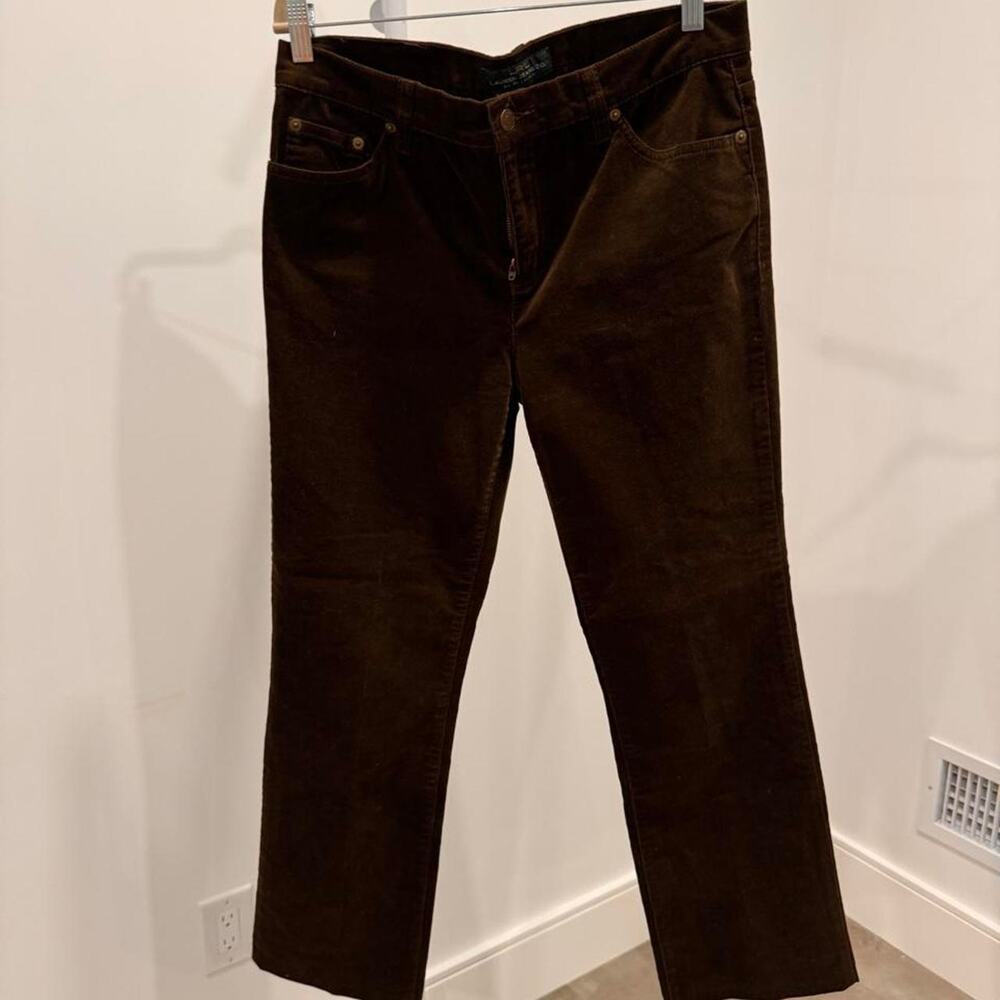 Lauren ralph lauren brown corduroy